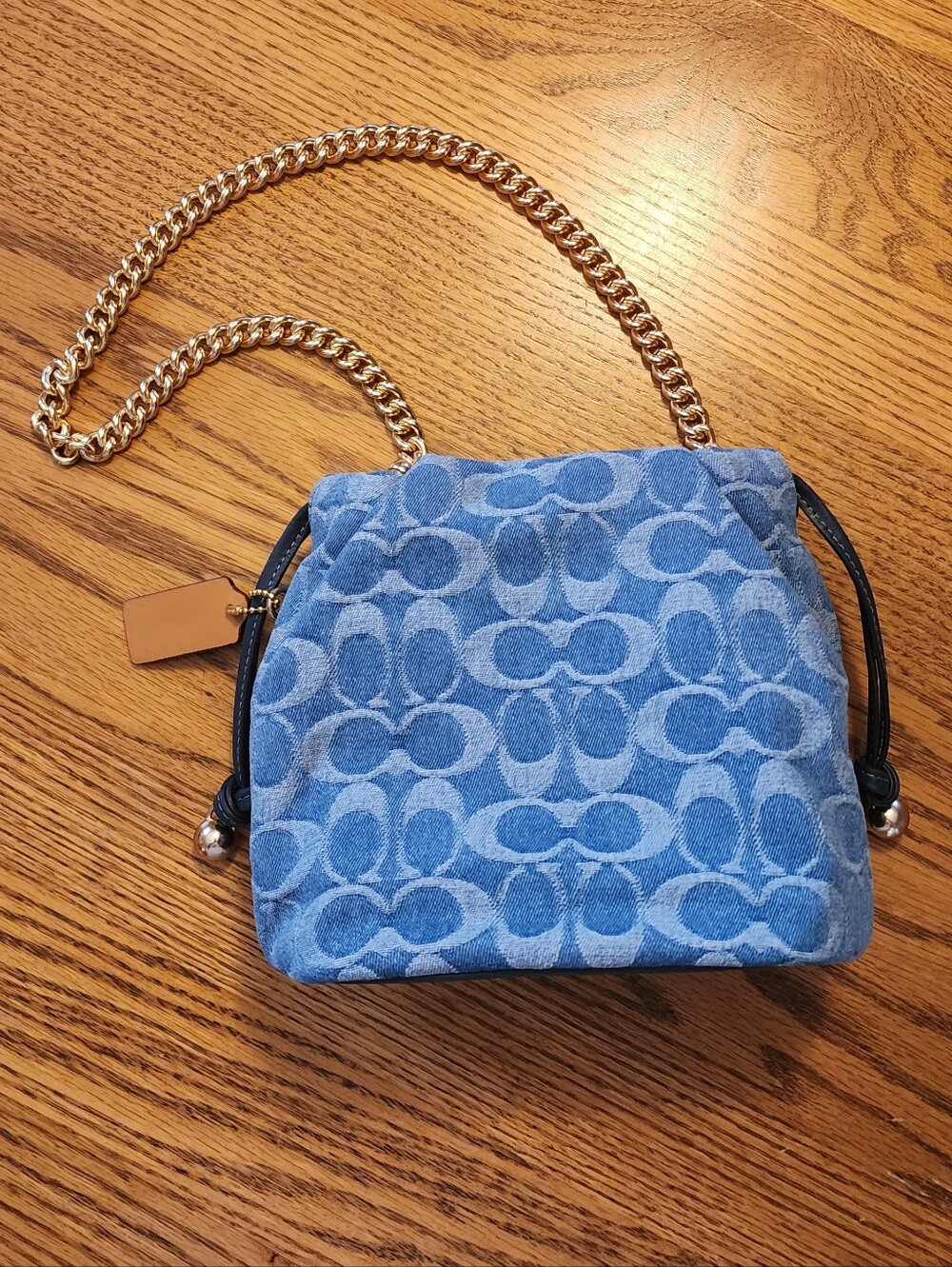 Coach Faye Mini Drawstring Bag - Picture 2 of 9